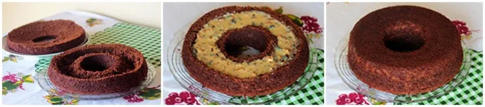 Bolo de ameixa com recheio de doce de leite - Prepare esse delicioso bolo de ameixas recheado com doce de leite, nozes e ameixas. A receita é fácil de fazer, confira no blog.