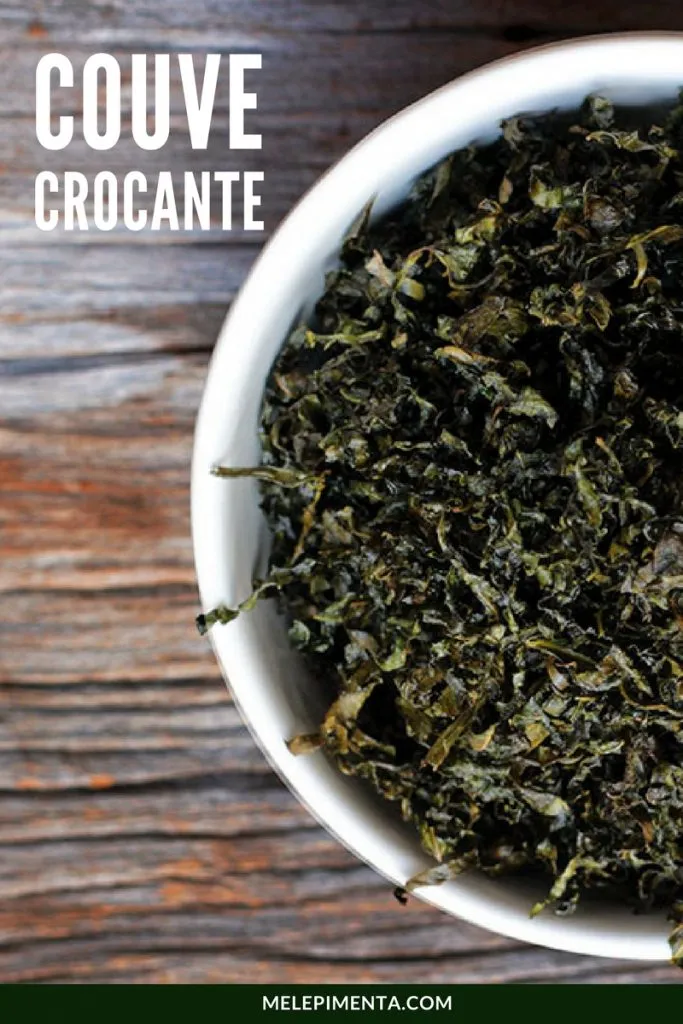 Couve Crocante - Crispy de couve
