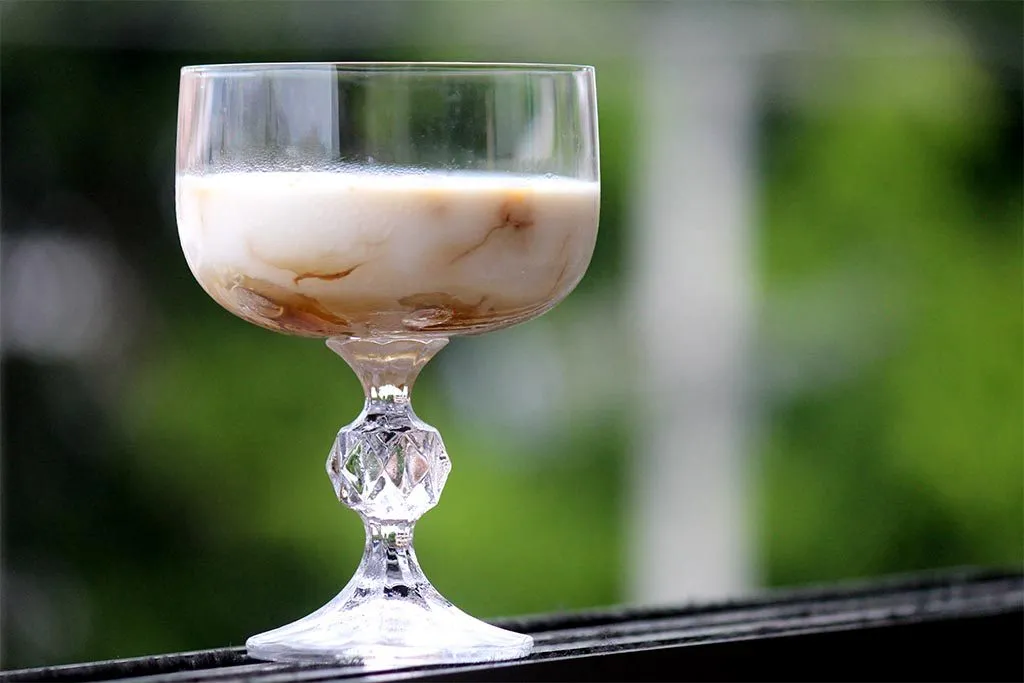 Creme caribenho - Feito com banana e iogurte