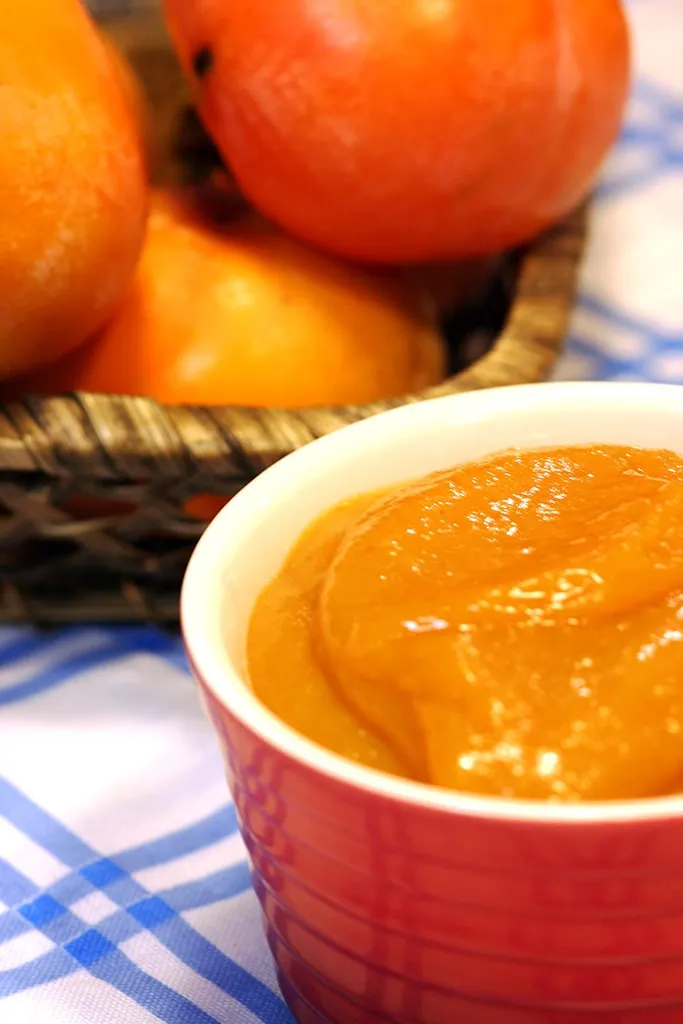 Geleia de caqui caseira e rápida