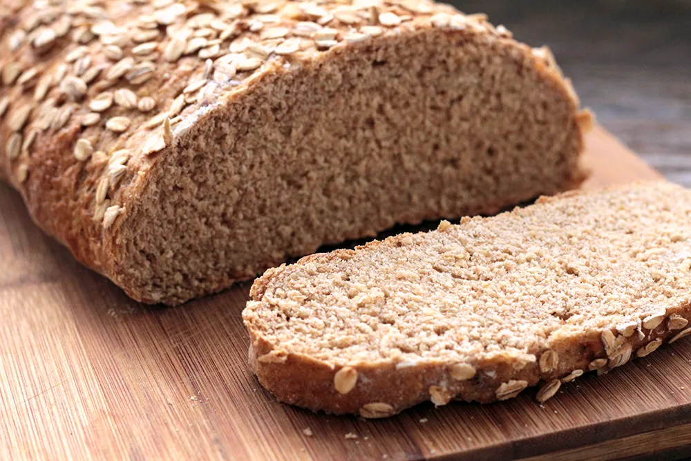 Pão integral de aveia - Saudável e delicioso