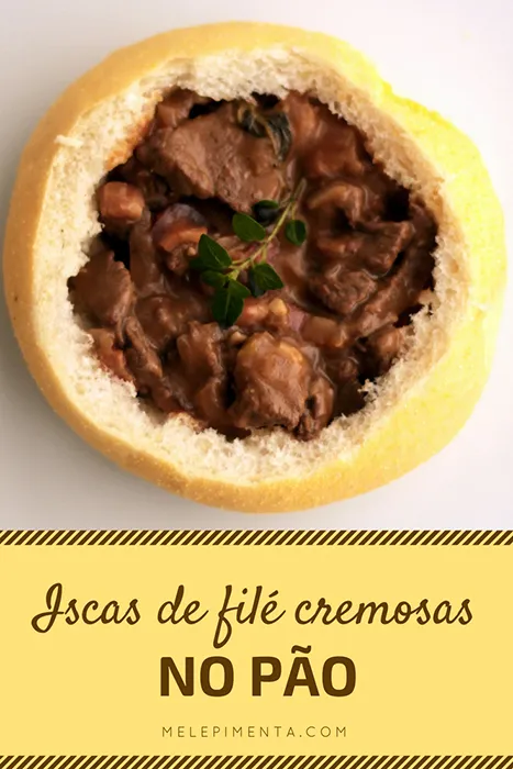 Prepare essas deliciosas iscas de filé com molho cremoso que são servidas dentro do pão. A receita é muito fácil de fazer e é perfeita para receber os amigos e a família, mas também para aquele jantar romântico.