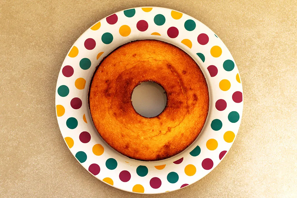 Receita de bolo de fubá e coco