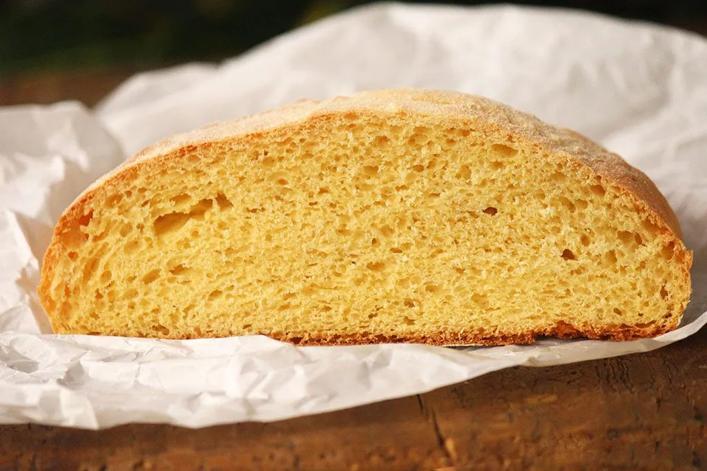 Um delicioso pão de milho caseiro para você preparar.