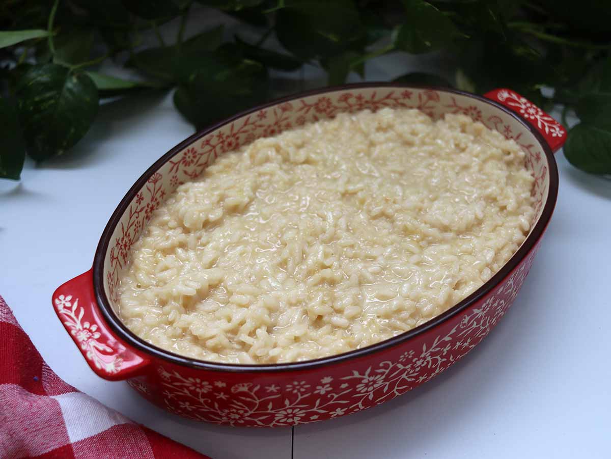 risoto de parmesão