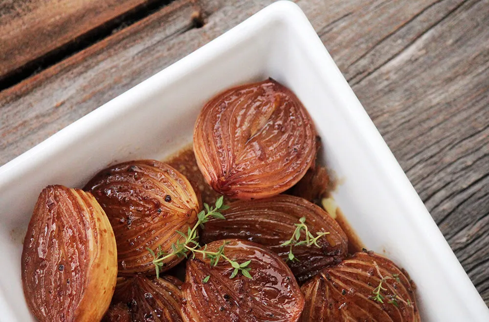Cebolas assadas e caramelizadas – Fáceis e deliciosas