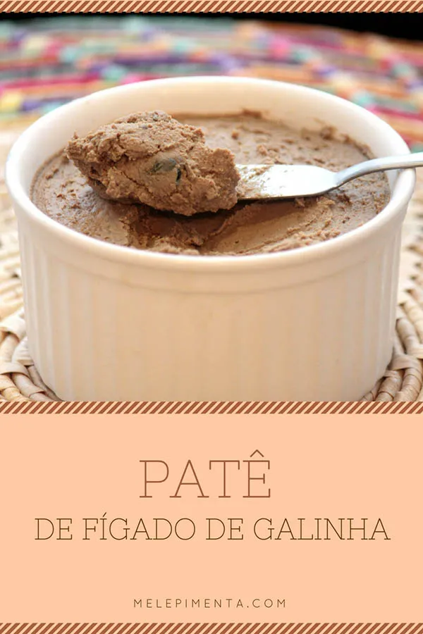 Patê de fígado caseiro - Receita de patê feito com fígado de galinha, faça patês na sua casa. O sabor é maravilhoso! 