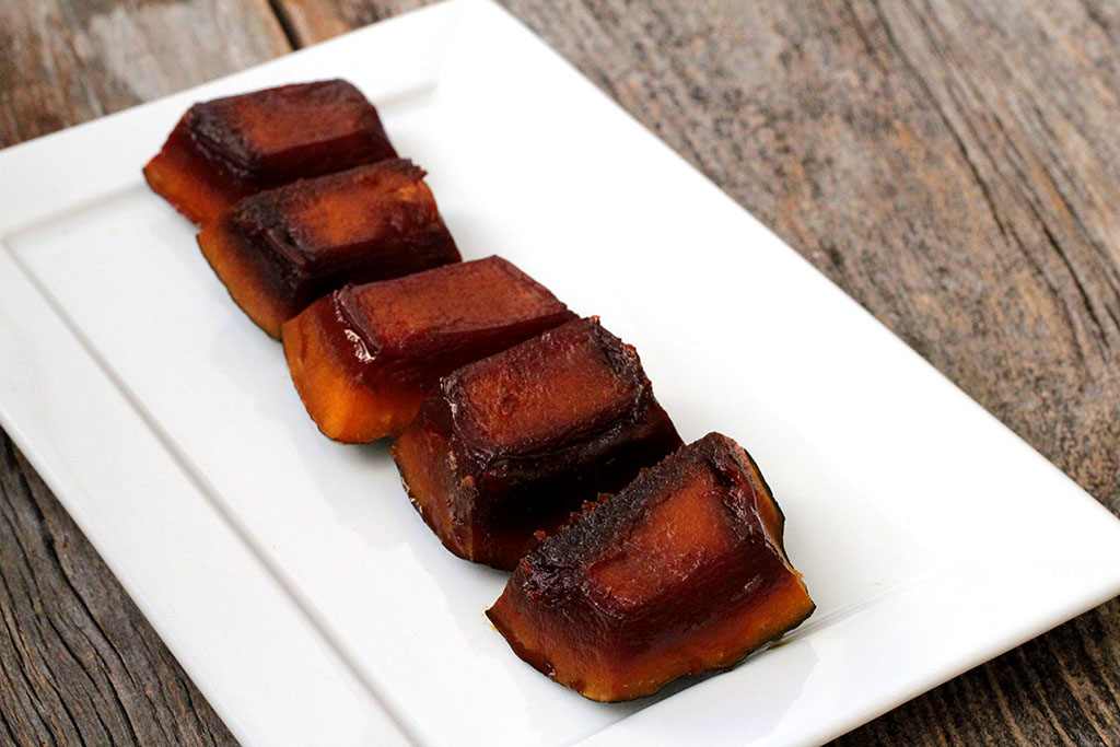 Moranga caramelada - Uma receita deliciosa desse acompanhamento ou sobremesa de abóbora que é tradicional da culinária gaúcha. Prepare a moranga caramelizada e sirva acompanhada de uma boa carne assada.