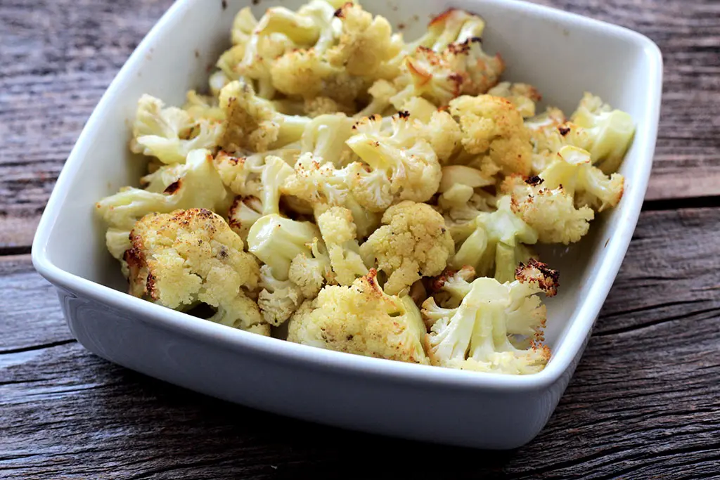 Receita de couve-flor assada