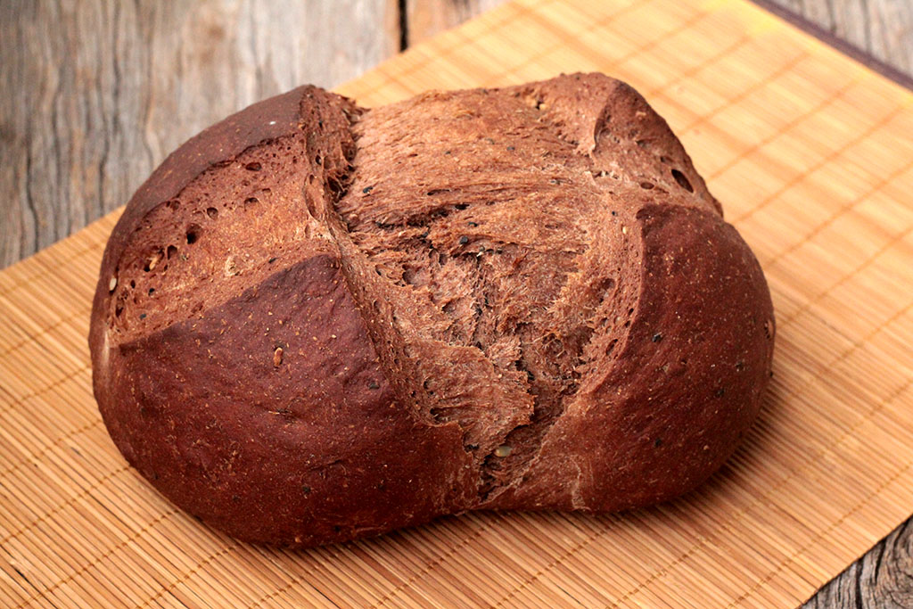 Receita de pão preto