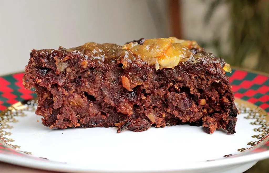 Receita de Bolo de Natal com Frutas Secas e Geleia de Laranja