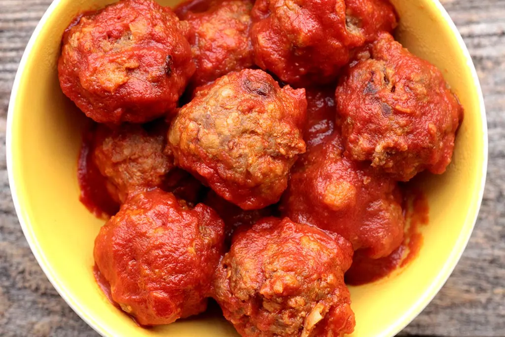 A minha melhor receita de almôndegas de carne