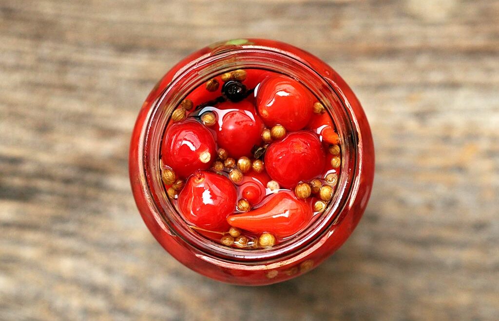 Como fazer conserva de pimenta biquinho