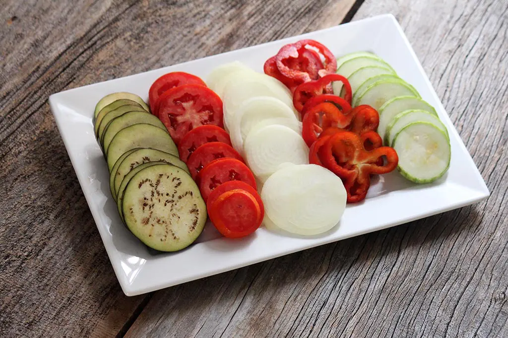 Receita do famoso Ratatouille feito no forno