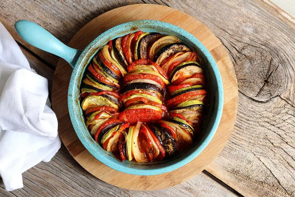 Receita do famoso Ratatouille feito no forno
