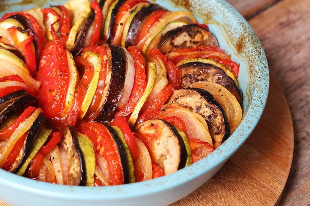 Receita do famoso Ratatouille feito no forno