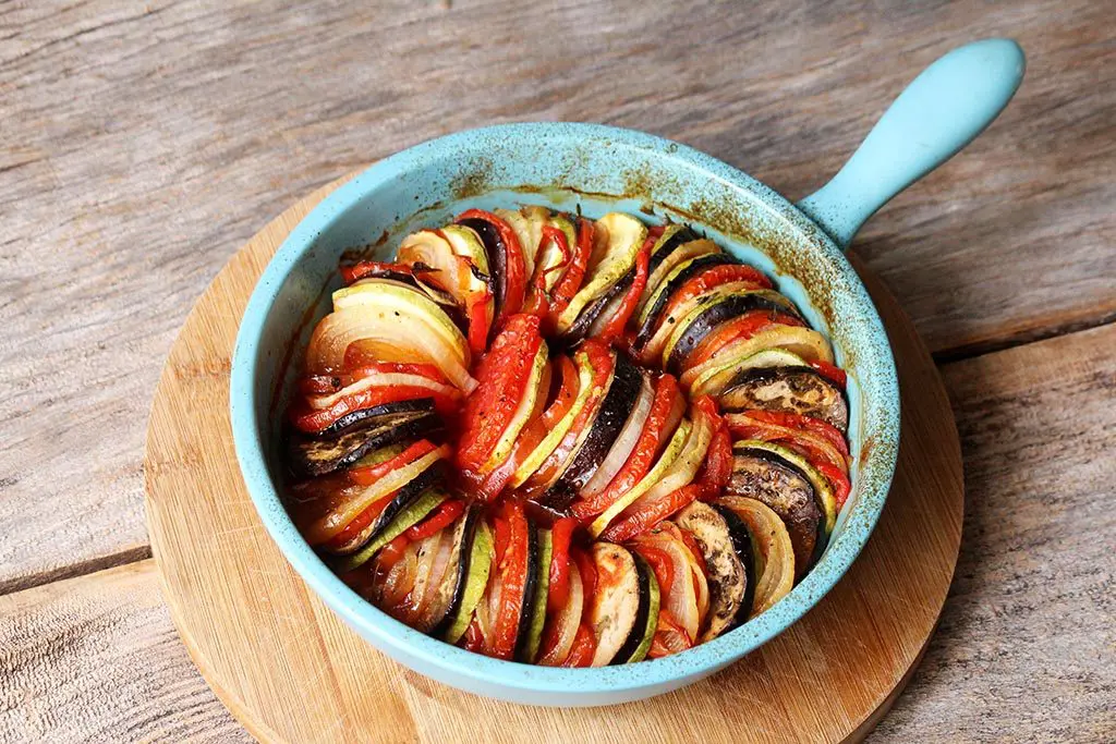 Receita do famoso Ratatouille feito no forno