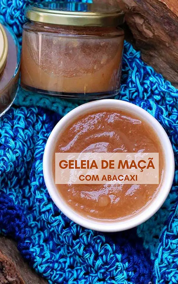 Geleia caseira de maçã com abacaxi – Receita de uma deliciosa geleia feita com maçã e abacaxi para você fazer na sua casa. Geleia caseira é fácil e muito mais saudável, aprenda como fazer. Elas são uma opção econômica e você pode até fazer para vender.
