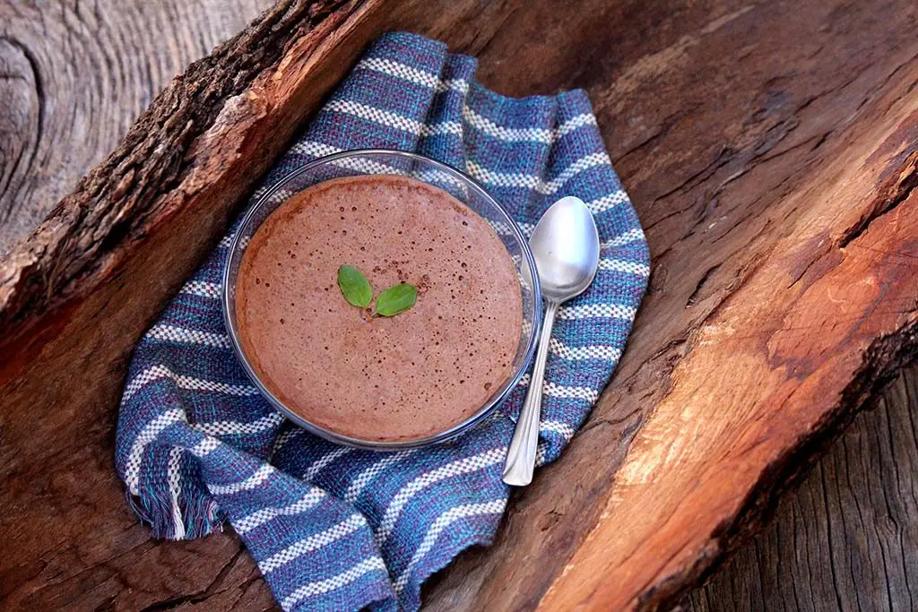 Sorvete de chocolate com aquafaba Baixa 2