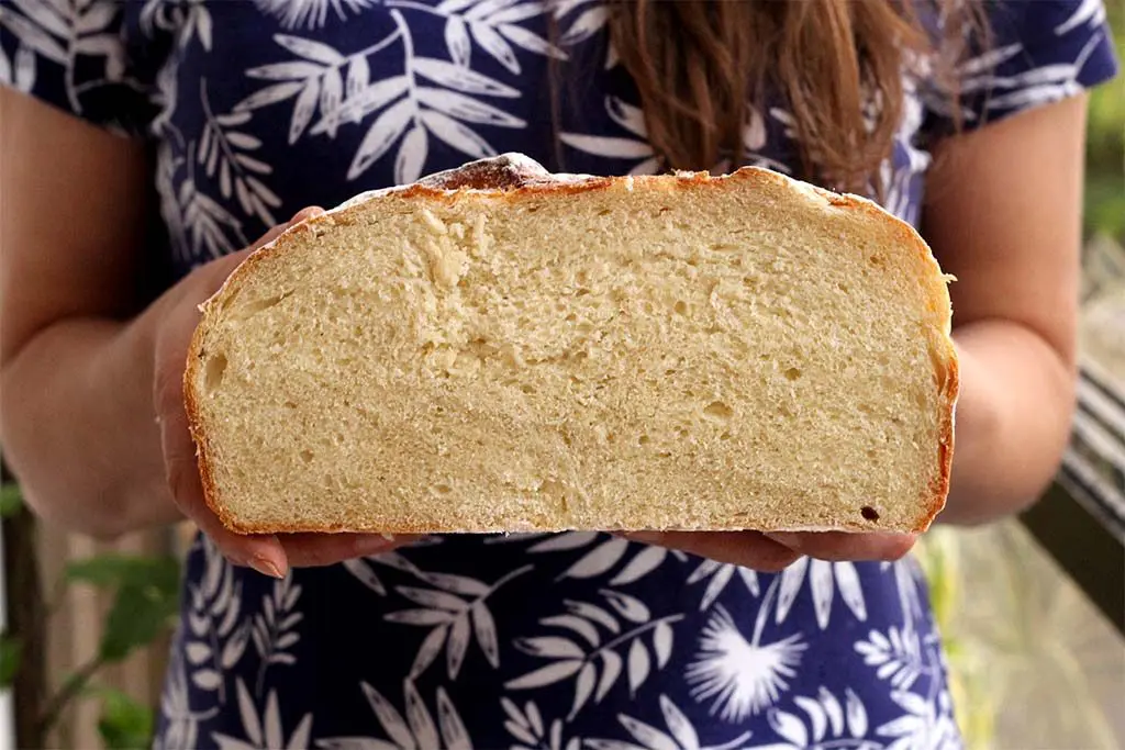 Pão caseiro de aipim