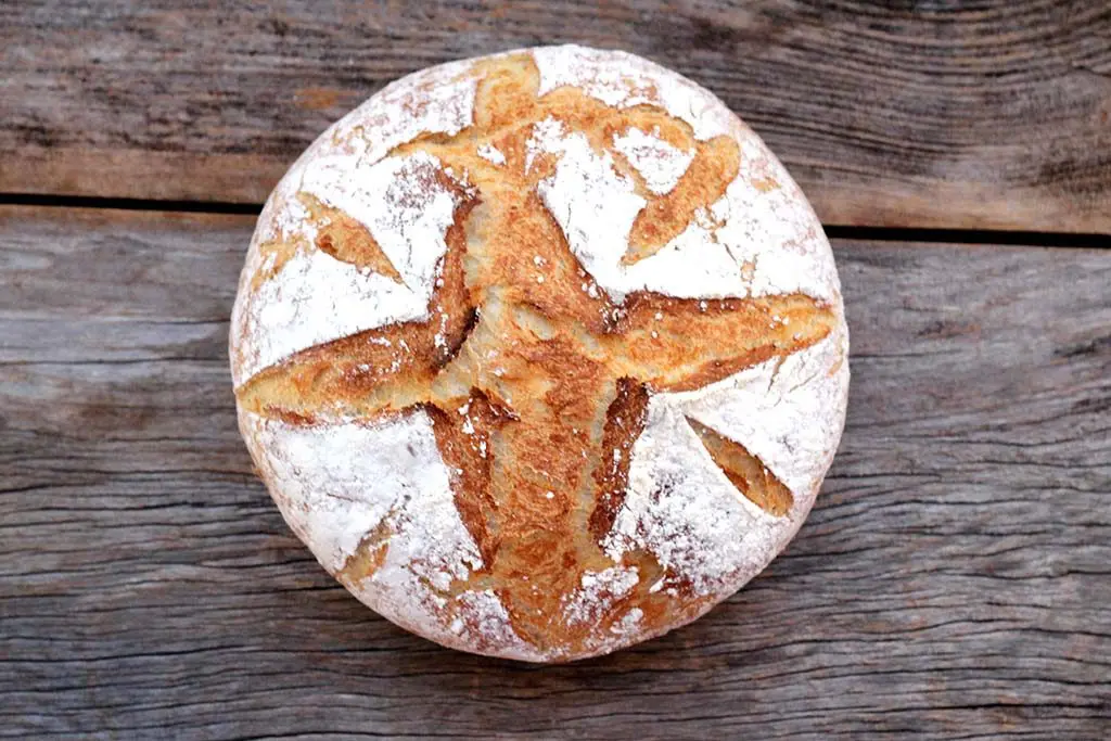 Pão caseiro de aipim