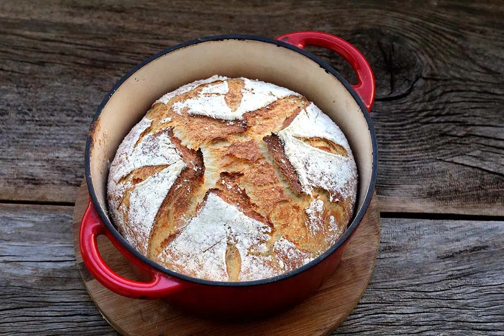 Pão caseiro de aipim