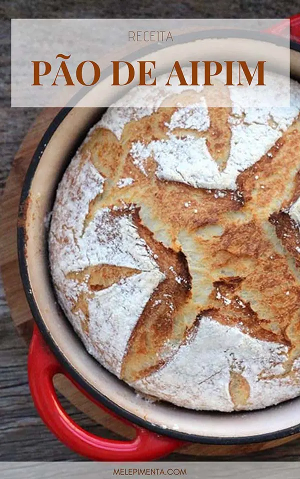 Aprenda a fazer um pão feito com mandioca