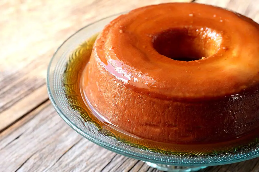 Receita de pudim de banana sem furinhos