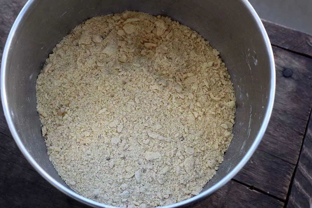 Cookies de manteiga e farinha de milho