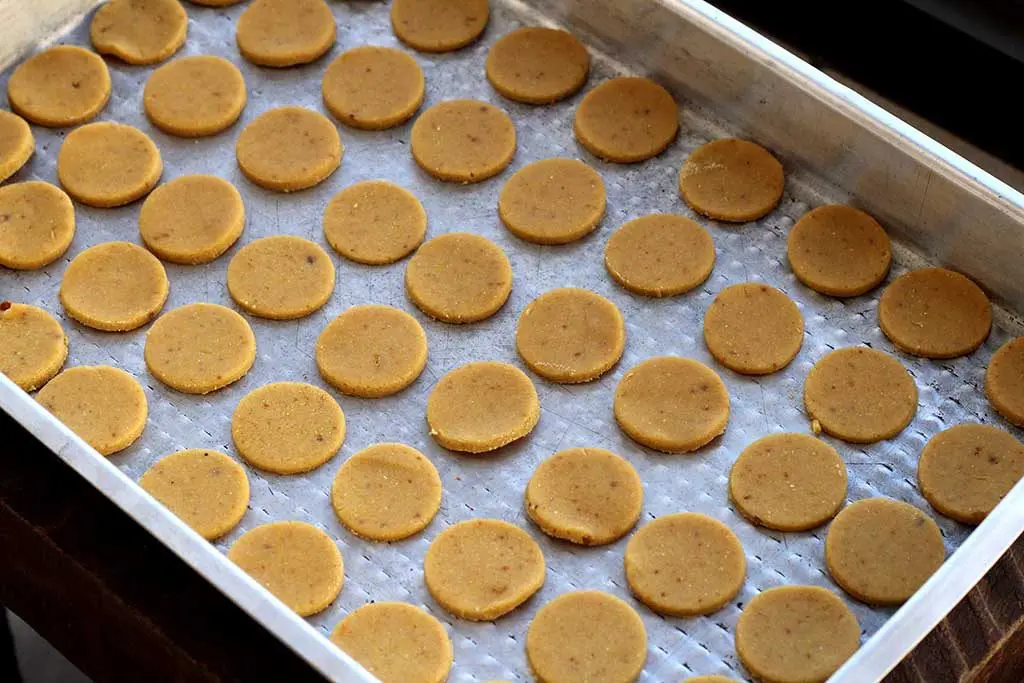 Cookies de manteiga e farinha de milho