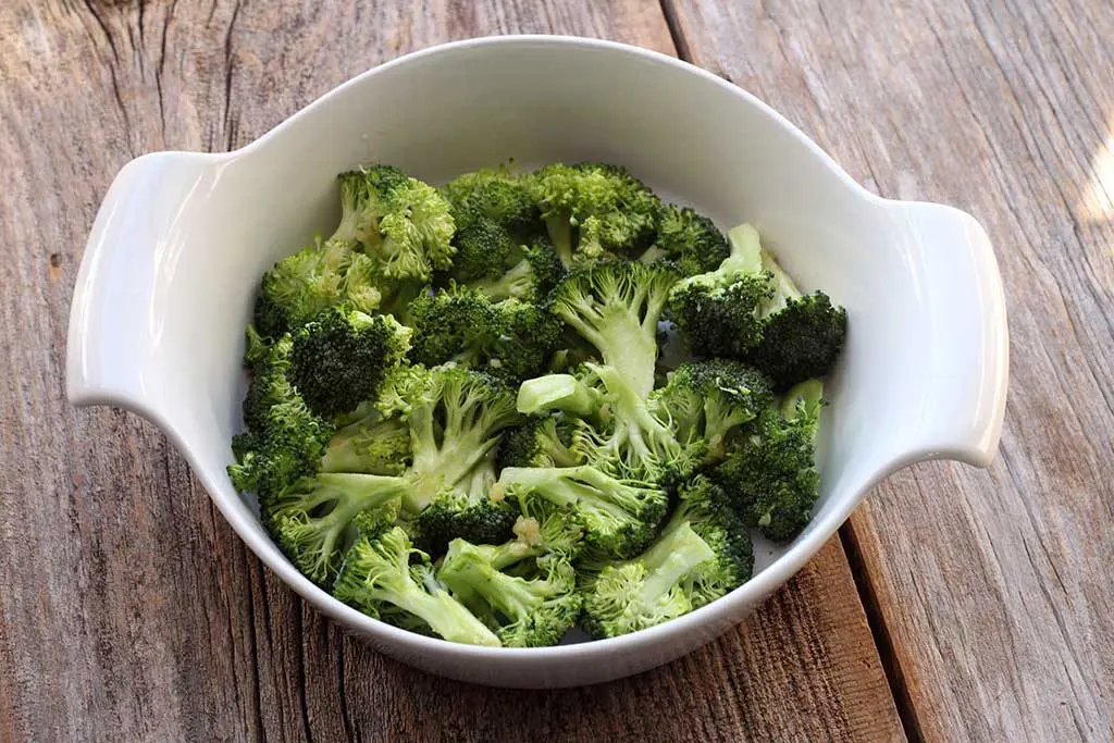 Vegetais prontos para serem assados