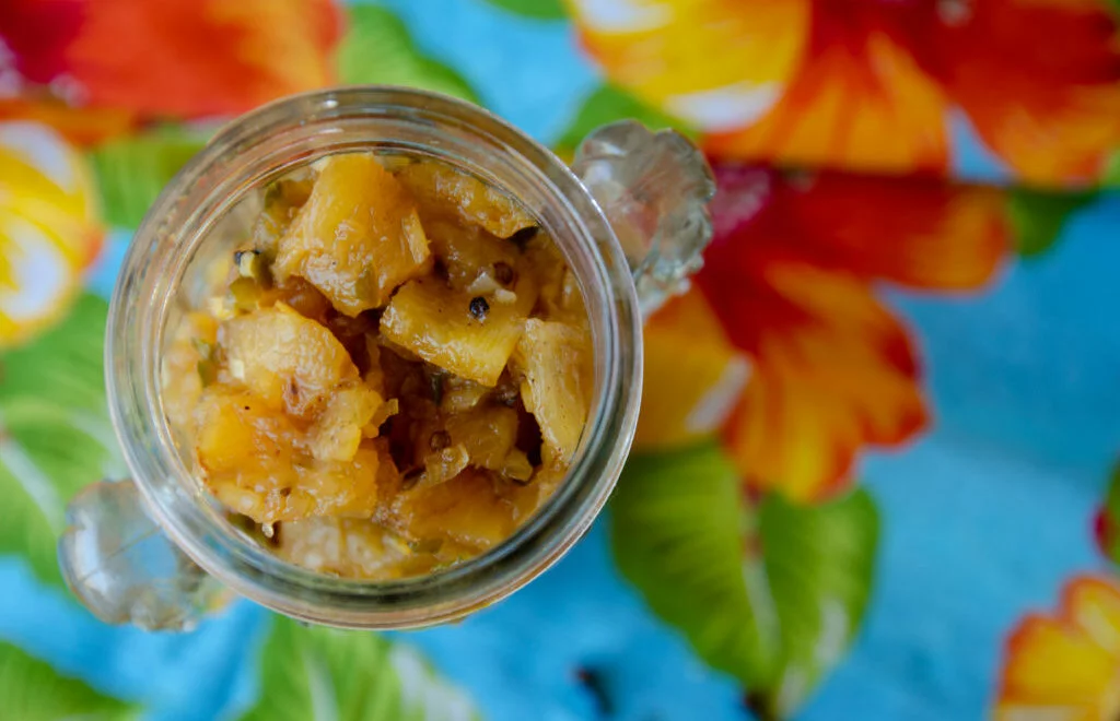 Chutney de Abacaxi – conserva agridoce