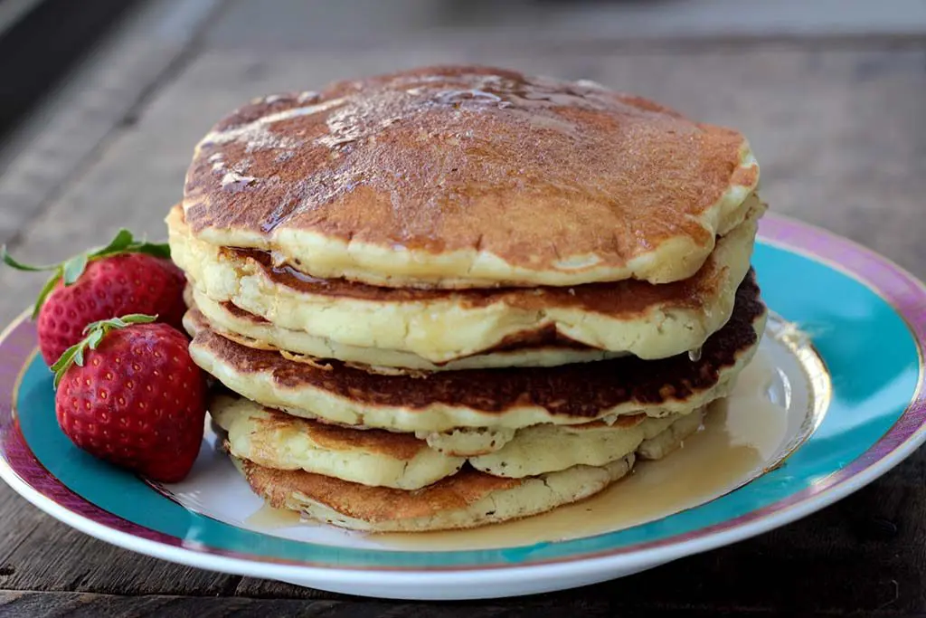 Panquecas americanas fofinhas e deliciosas