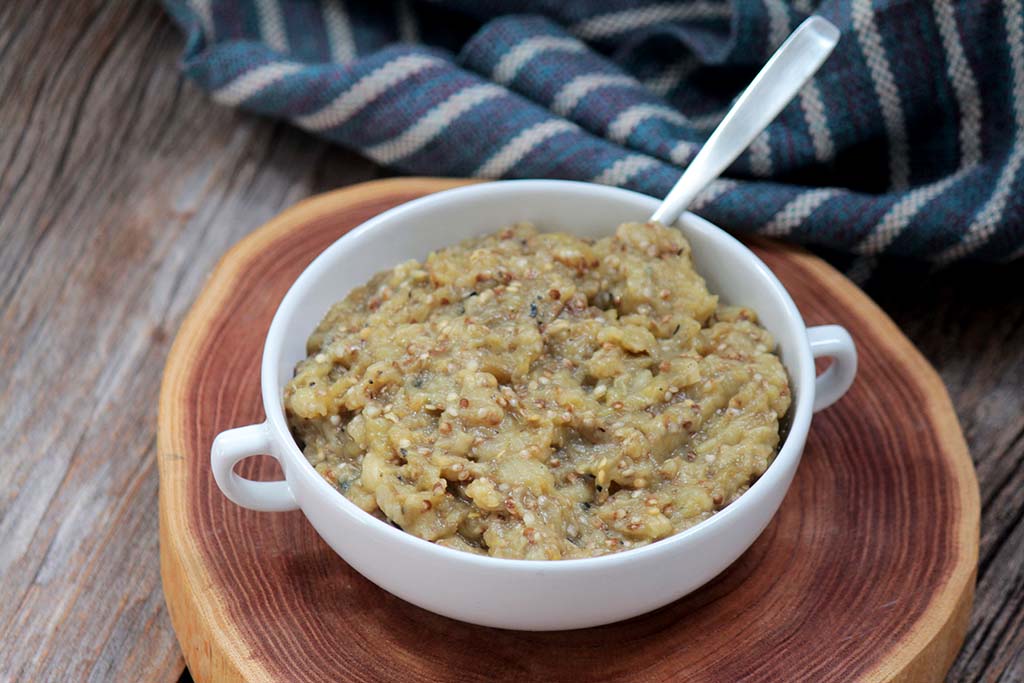 Pasta de berinjela tostada | Babaganoush