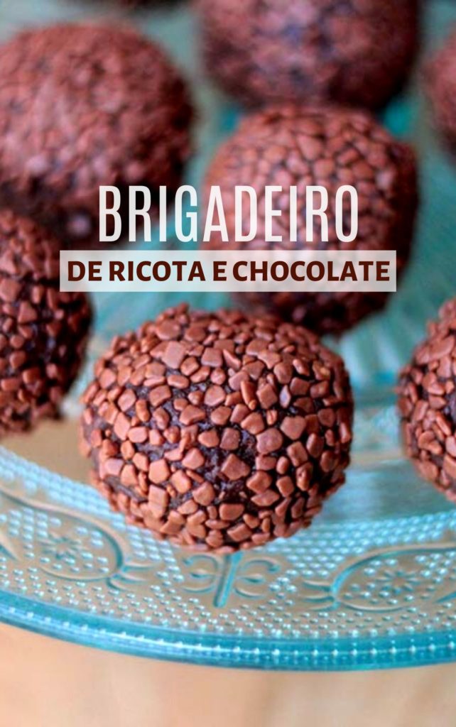 Brigadeiro Ricota chocolate 2