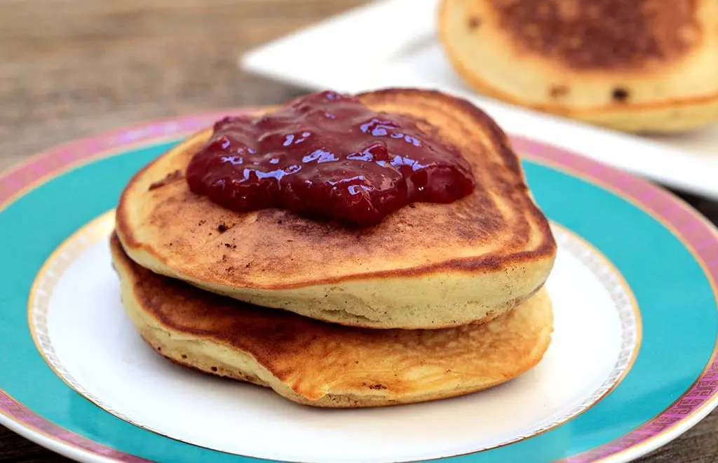 Panquecas americanas de buttermilk