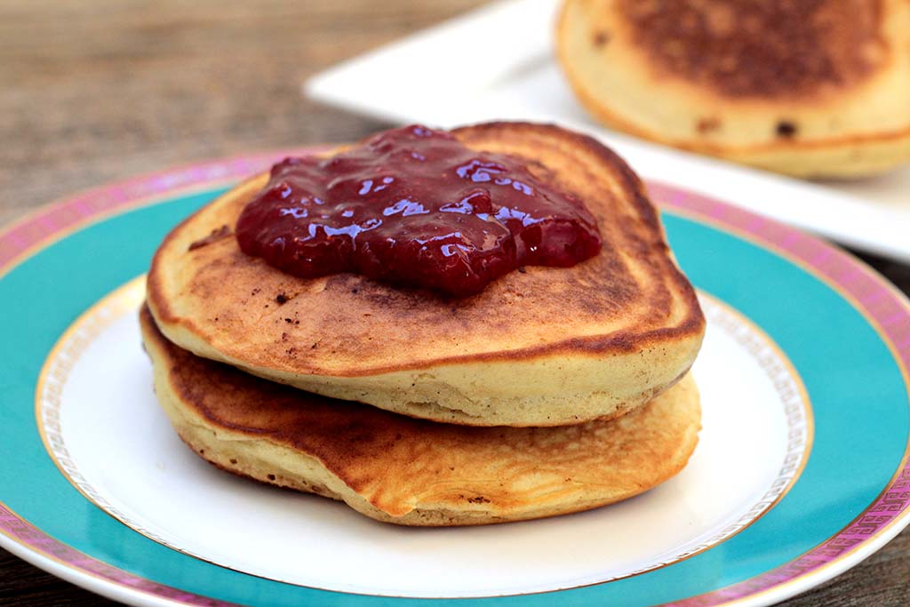 Como fazer Panquecas americanas fofinhas, feitas com buttermilk
