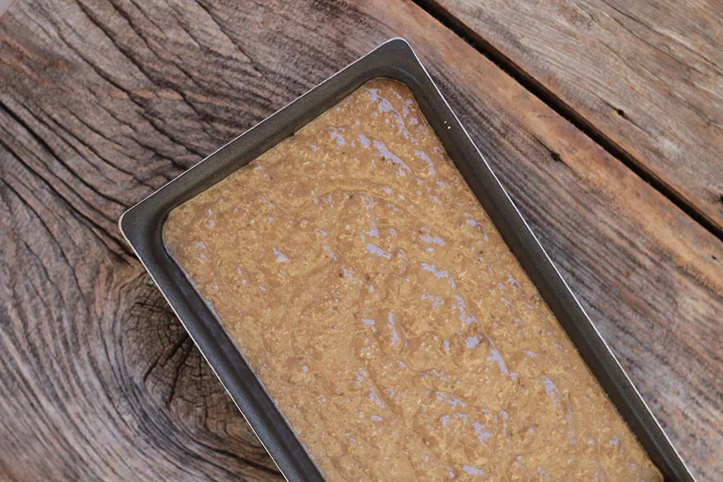 Bolo de banana e coco ao rum