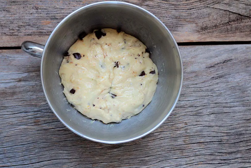 Panetone de chocolate caseiro - Sem lactose