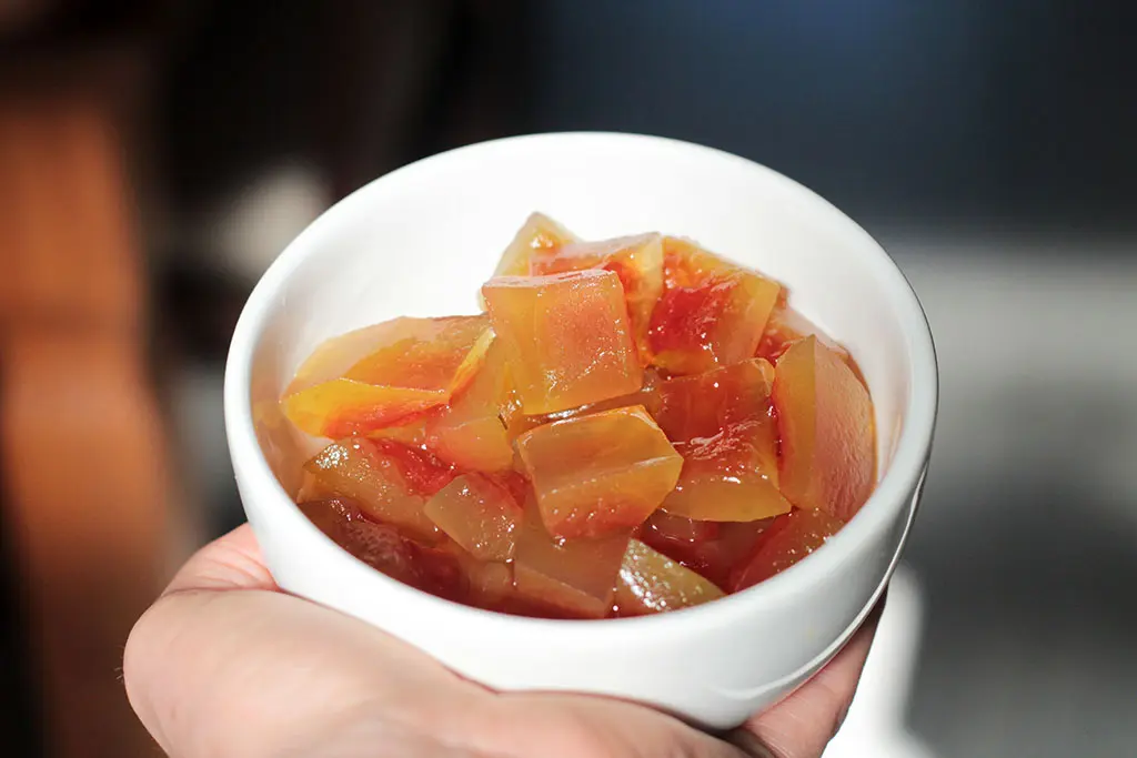 Como fazer doce de casca de melancia
