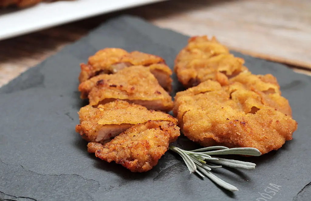 Bife de porco à milanesa – Crocante e delicioso