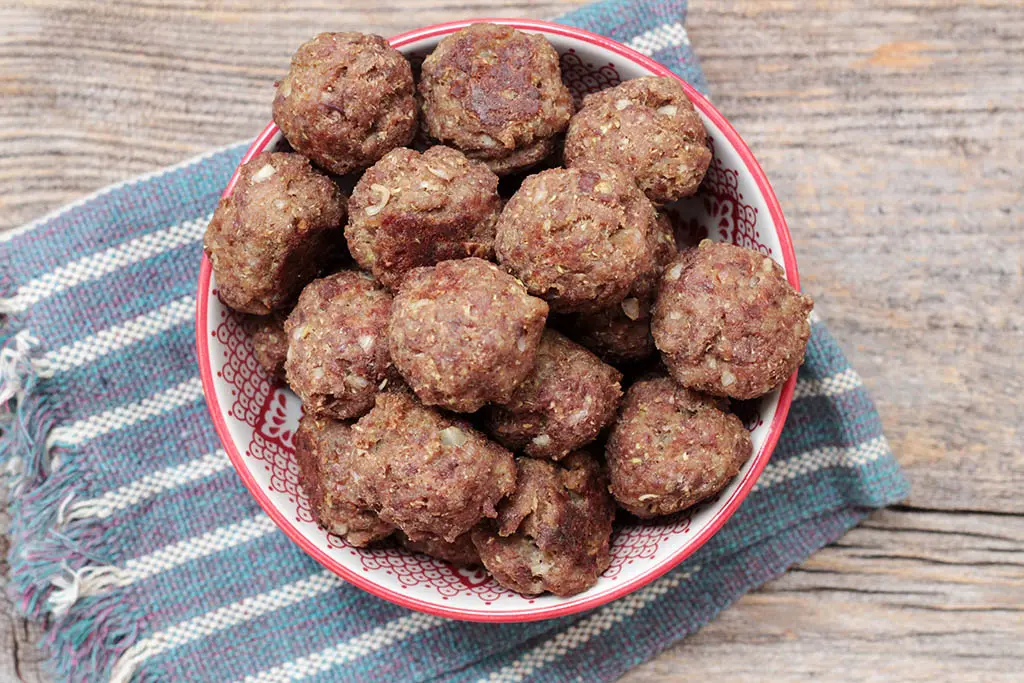 Bolinhos de carne com couve-flor - Fácil e delicioso