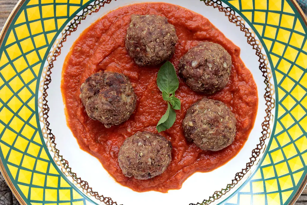 Bolinhos de carne com couve-flor - Fácil e delicioso