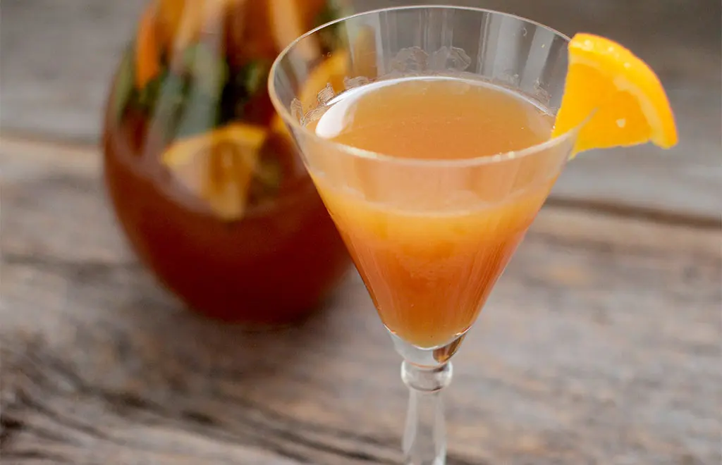 Chá gelado caseiro de laranja – Fácil e delicioso