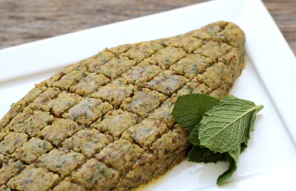 Quibe de ervilha – Receita vegana