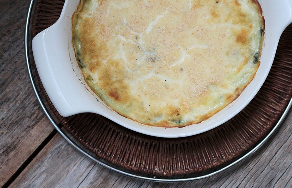 Bacalhau com espinafre ao forno – Florentino