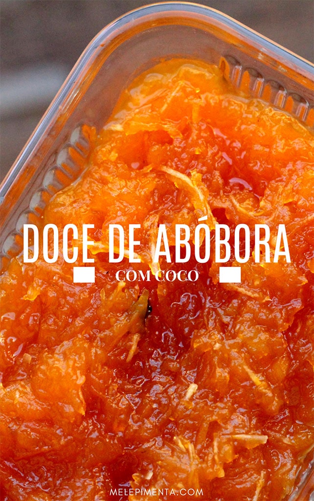 Doce de Abóbora com Coco Congelado - To Go