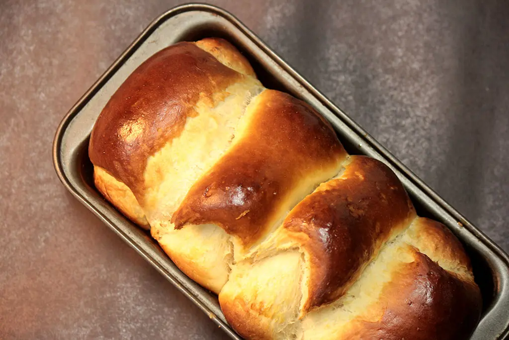 Pão de leite fofinho - Pão japonês de Hokkaido