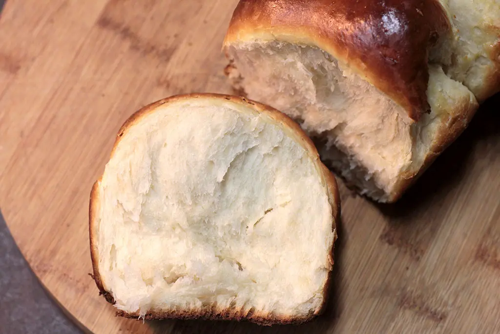 Pão de leite fofinho - Pão japonês de Hokkaido