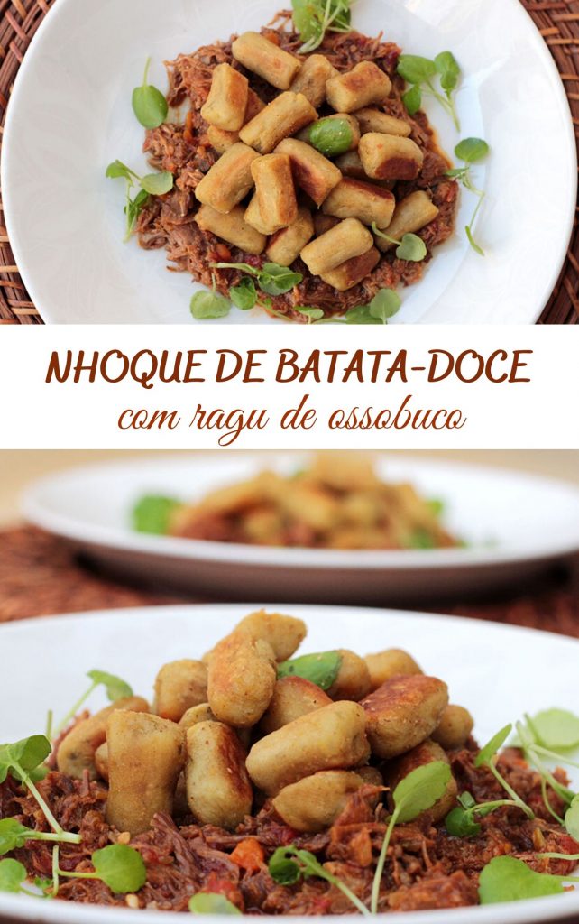 Nhoque batata doce ragu ossobuco 2